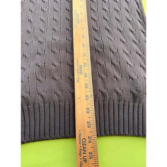 Polo Ralph Lauren Sport Cable Knit Zip Up Hoodie - Picture 9 of 9